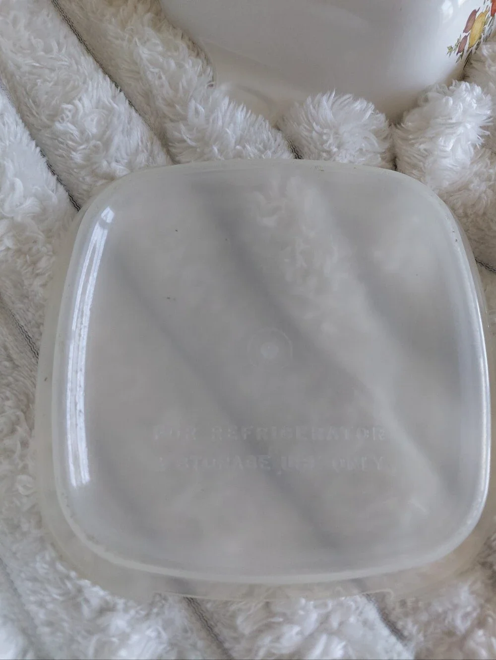 P-41-B Spice Of Life Corning Ware 1 3/4 Cup Set Of 2 With One Plastic Lid